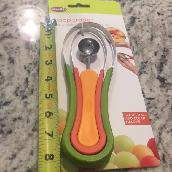 New chef’n melon Baller and fruit scoop set - Picture 8 of 8
